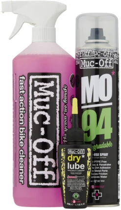 Muc-Off Wash, Protect, Dry Lube Kit
