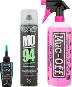 Muc-Off Wash, Protect & Lube Kit