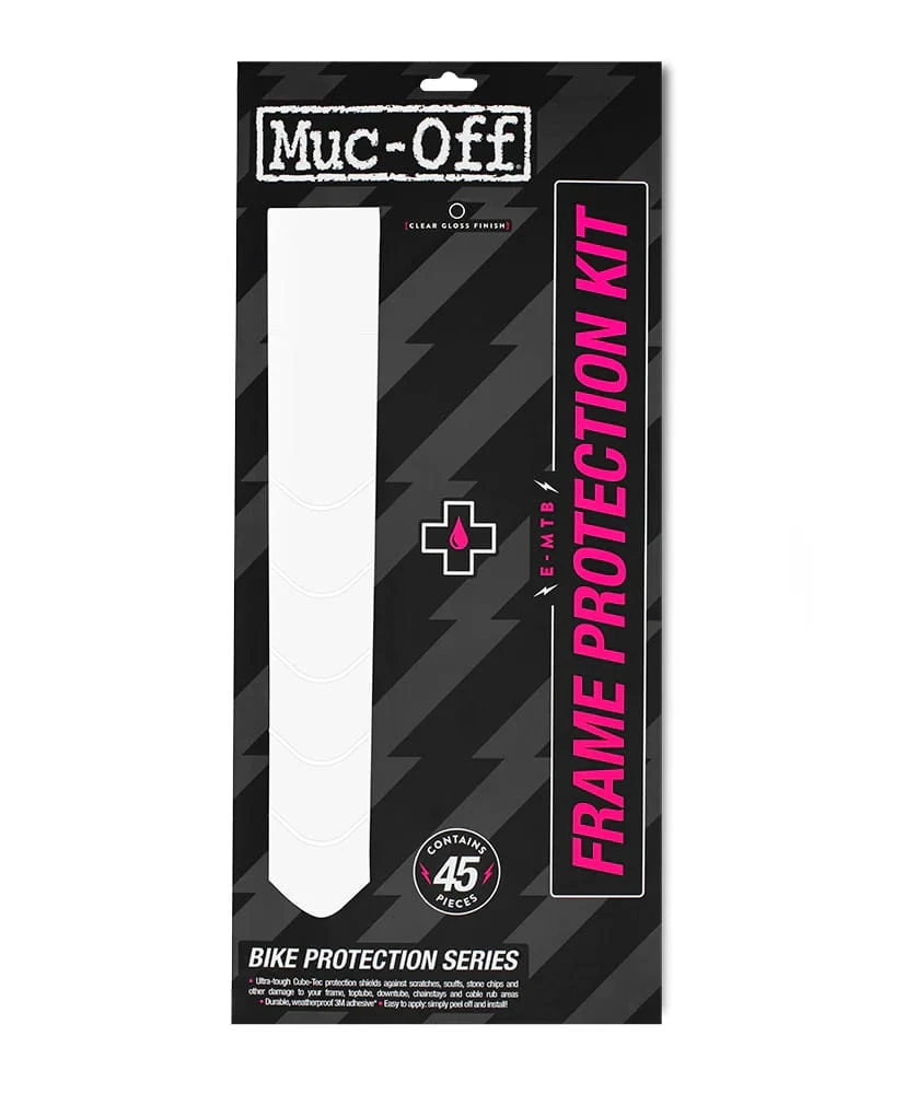 Muc-Off Frame Protector Kit E-MTB - Clear Gloss