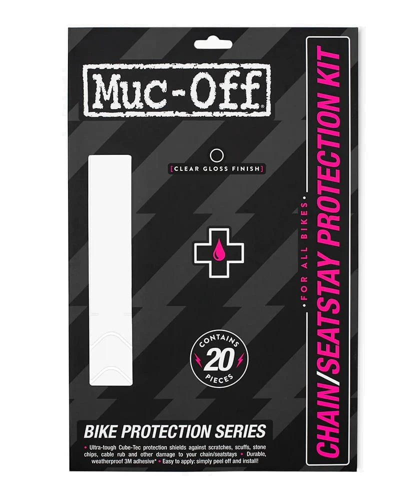 Muc-Off Frame And Chainstay Protector - Clear Gloss