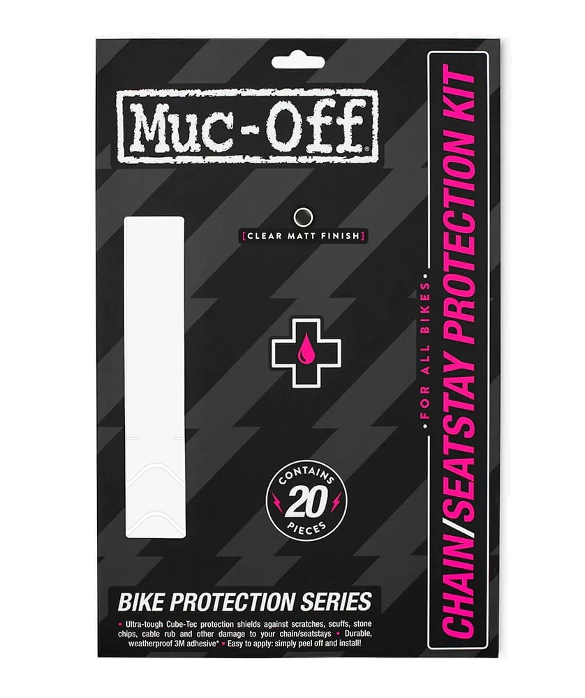 Muc-Off Frame And Chainstay Protector - Clear Matt