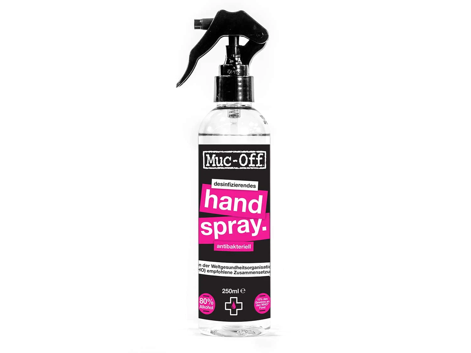 Muc-Off Antibacterial Disinfection Hand Spray 250 Ml