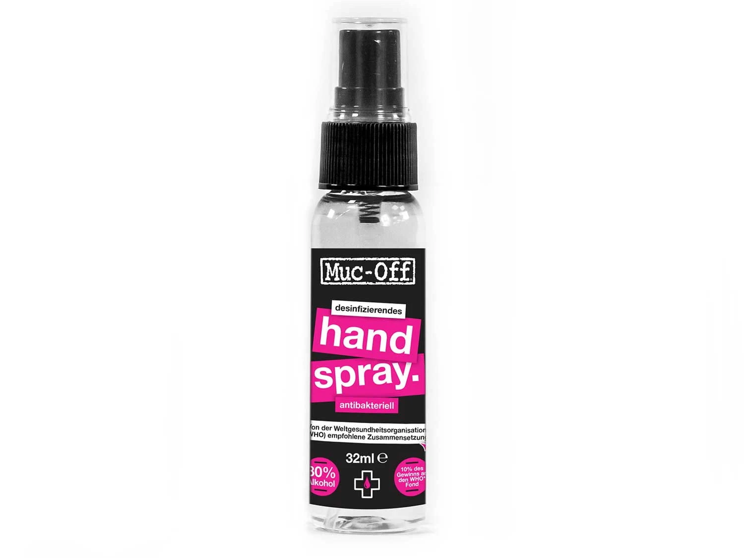 Muc-Off Antibacterial Disinfection Hand Spray 32 Ml