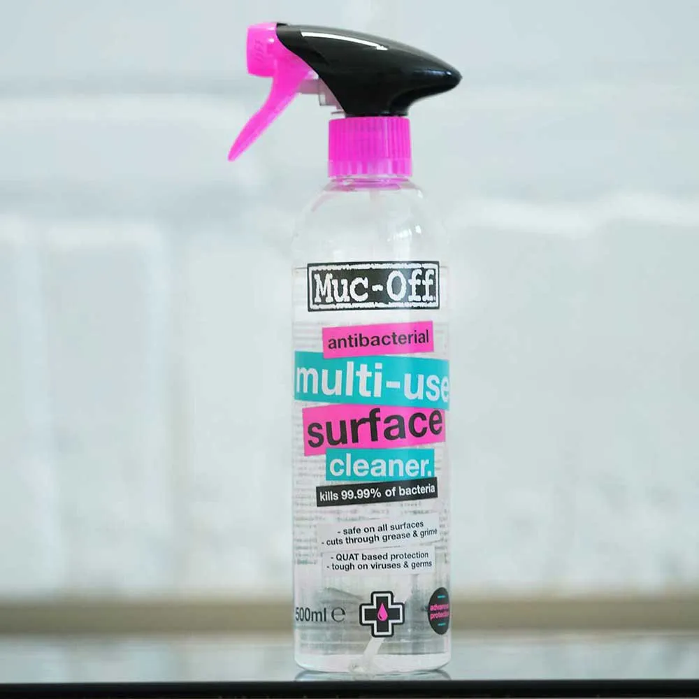 Muc-Off Antibacterial Multi Use All Surfaces Cleaner 500ml - Image 2