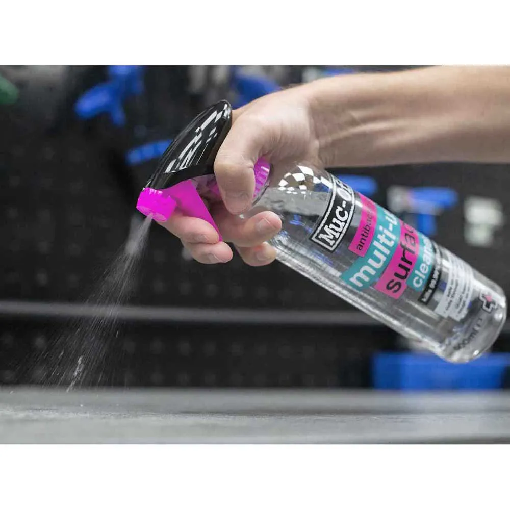 Muc-Off Antibacterial Multi Use All Surfaces Cleaner 500ml - Image 3