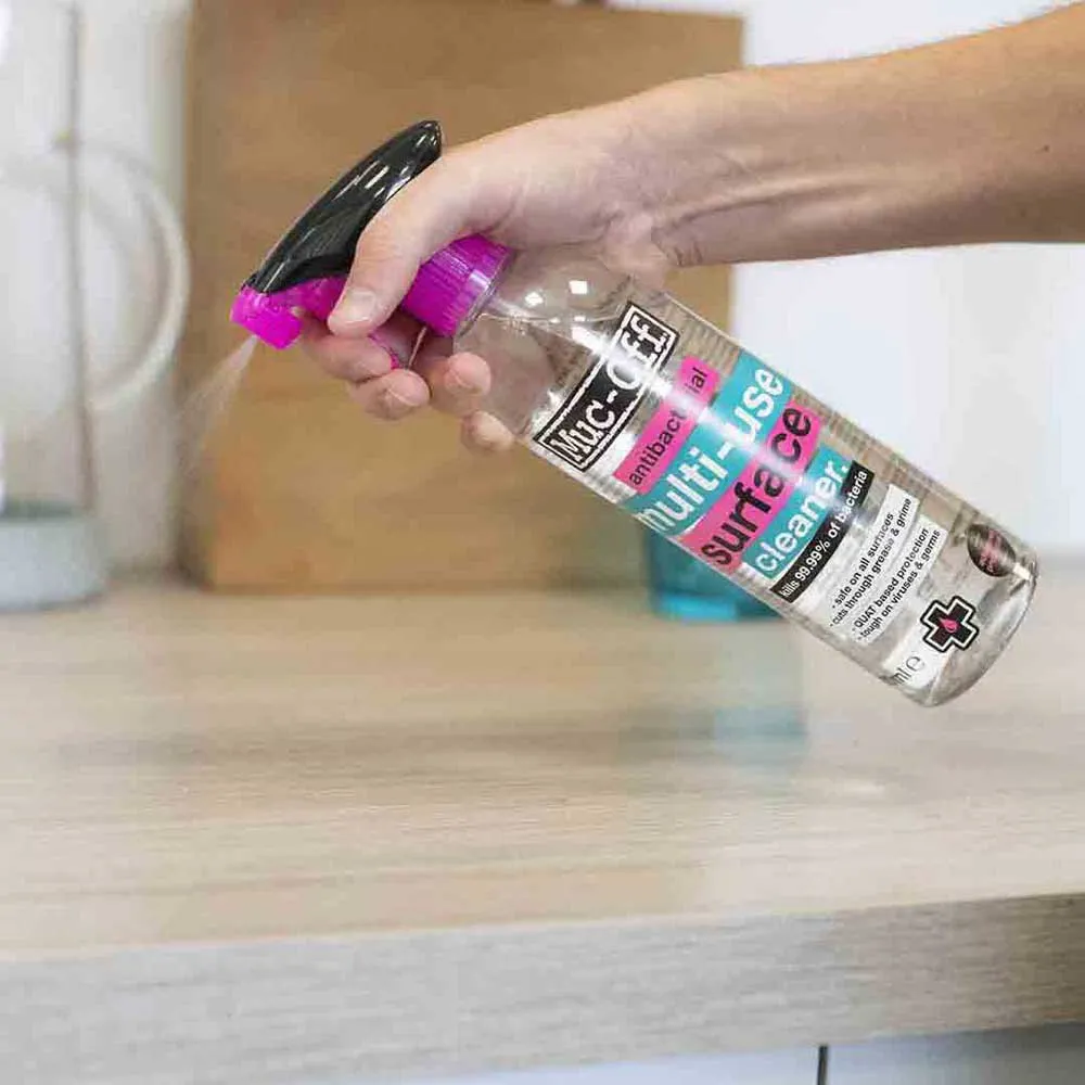 Muc-Off Antibacterial Multi Use All Surfaces Cleaner 500ml - Image 4