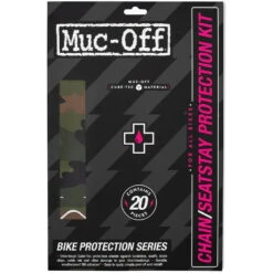 Muc-Off Frame And Chainstay Protector - Camo Black/green