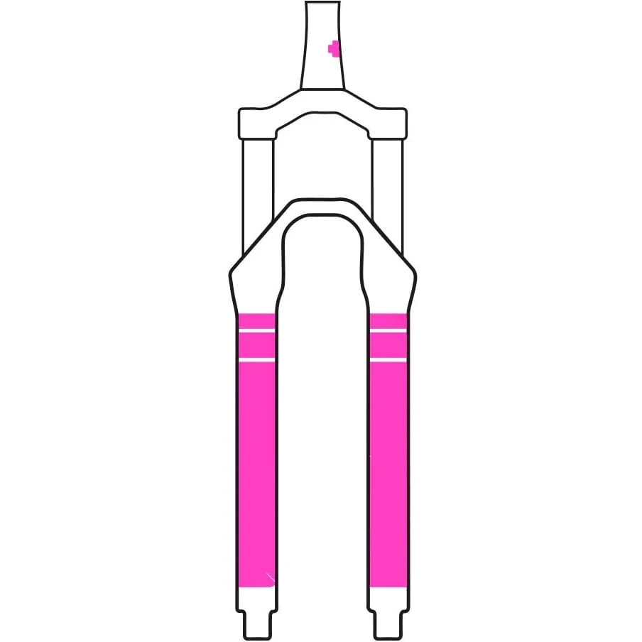 Muc-Off Fork Protection Kit - Clear Matt - Image 4