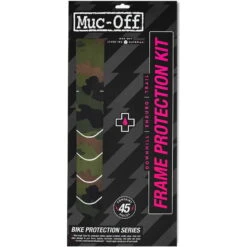 Muc-Off Frame Protector Kit DH/ENDURO/TRAIL - Camo Black/green