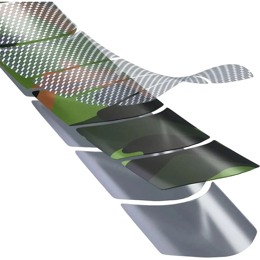 Muc-Off Frame Protector Kit DH/ENDURO/TRAIL - Camo Black/green - Image 3