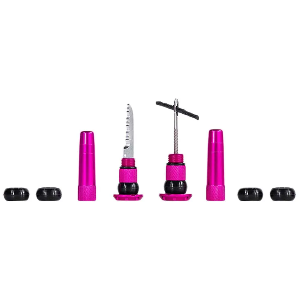 Muc-Off Stealth Tubeless Puncture Plug For Pink Handlebar