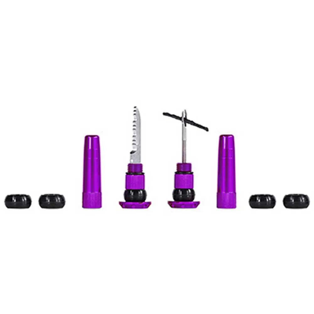Muc-Off Stealth Tubeless Puncture Plug For Purple Handlebar